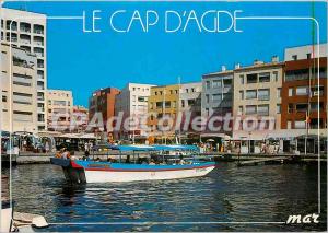 Postcard Modern Languedoc Cap d'Agde Boat ride