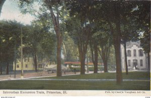 PRINCETON , Illinois , 00-10s ; Interurban Excursion Train