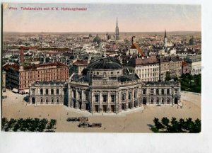 3131497 AUSTRIA WIEN Totalansicht mit K.K. Hofburgtheater