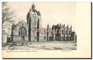 Old Postcard Aberdeen University King & # 39s College