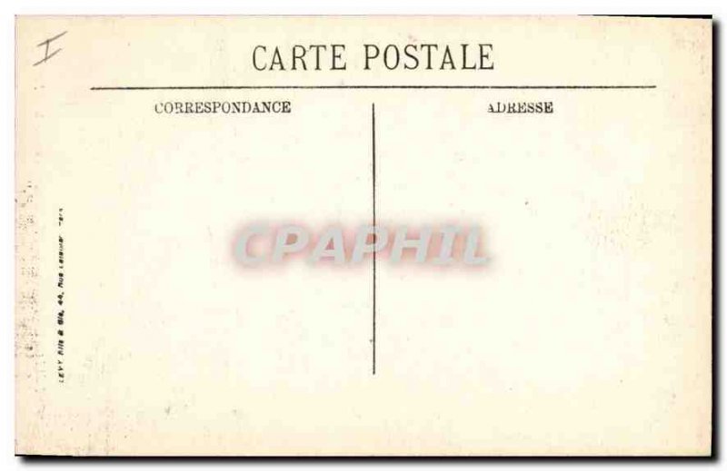 Old Postcard Belfort Interior of the Church of Saint Christopher