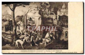 Old Postcard Orpheus in der Schule Nederlandische Unterwelt