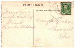 Easter Girl with large Egg , St. Benard