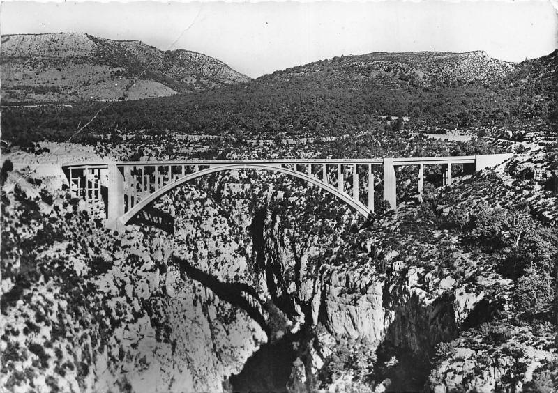 BR10323 Grand Canon du Verdon Pont de Artuby bridge    france