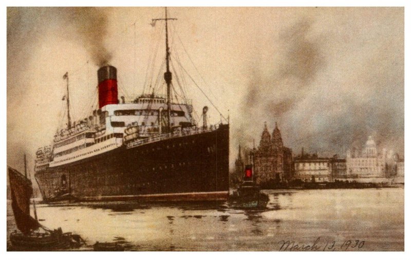 R.M.S.  Scythia   Cunard Line