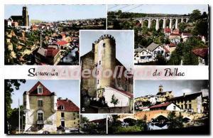 Postcard Old Bellac Remembrance View GeneraleV