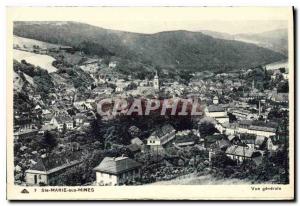 Old Postcard Ste Marie aux Mines General view