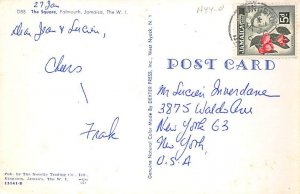 The Square Falmouth Jamaica Postal used unknown 