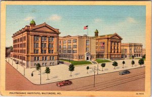 Postcard SCHOOL SCENE Baltimore Maryland MD AK5472