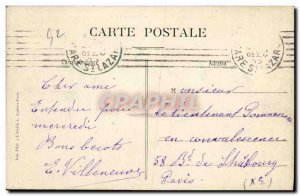 Postcard Old Cemetery of Asnieres Allee Dogs Main
