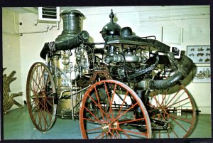 Nova Scotia YARMOUTH Firefighters Museum Silsby Steamer built 1880 - Chrome