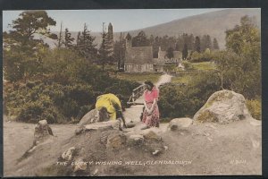 Ireland Postcard - The Lucky Wishing Well, Glendalough   RS5148