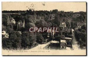 Old Postcard Villers sur Mer Panorama