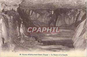 Postcard Ancient Caves of Arcy-sur-Cure (Yonne) The Source and Cascade