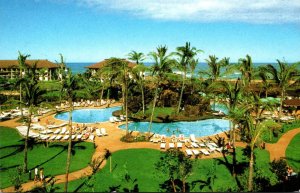 Hawaii Kauai Beach Outrigger Hotel Swimming Pool