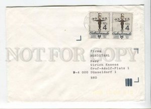 421197 Czechoslovakia to GERMANY real posted COVER