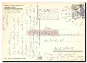 Postcard Modern Willisau Luzern