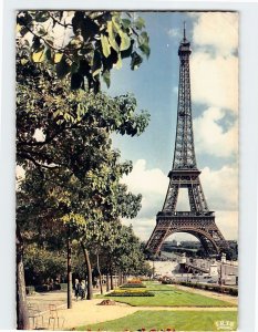 Postcard La Tour Eiffel et le Pont d'Iéna, Paris, France