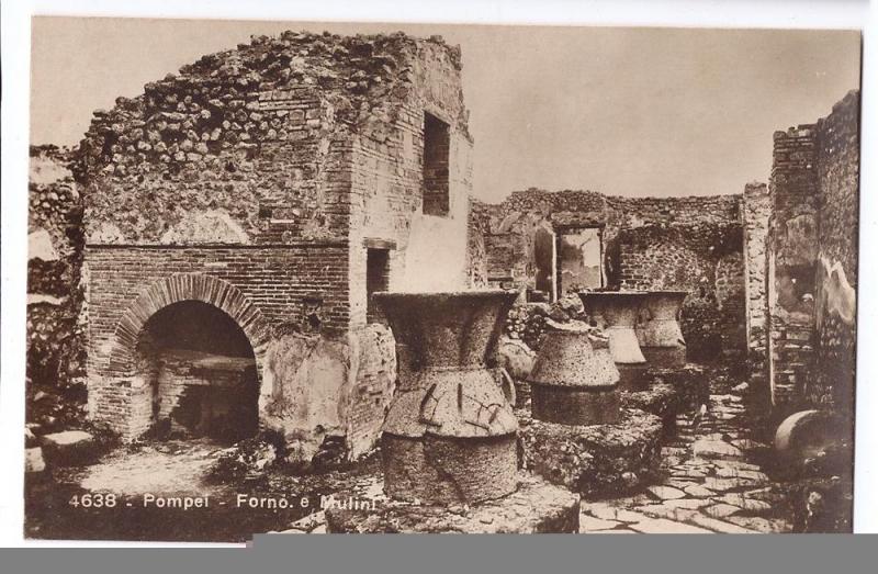 Italy Pompei Forno e Mulini Ovens and Mill