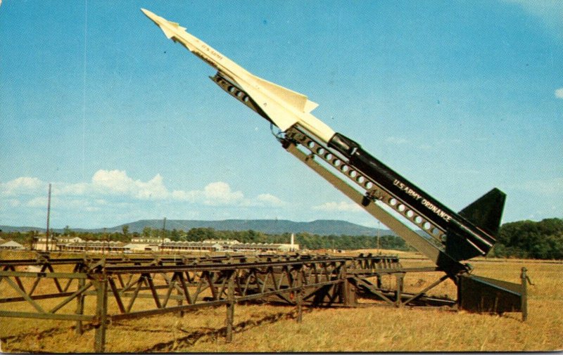 Alabama Huntsville Redstone Arsenal U S Army Ordnance Nike Guided Missile 1963