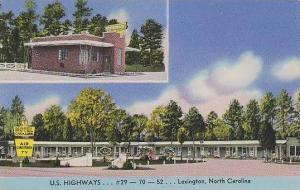 North Carolina Lexington Motel Cavalier