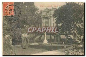 Old Postcard Blois Statue Square Victor Hugo Augustin Thierry