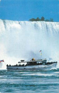 Sailing & navigation themed postcard Niagara Falls maid of the mist cruise ship