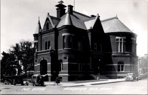 Real Photo Postcard Post Office in Nebraska City, Nebraska~137998