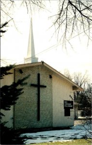 Elgin, IL Illinois  NEW COVENANT FELLOWSHIP Singing Church  RELIGION Postcard