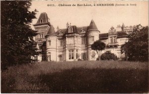 CPA Chateau de Ker-Leon a Kerhoun - Environs de Brest (1034201)