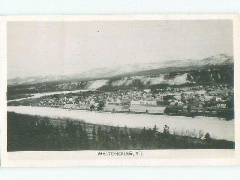 1940's rppc NICE VIEW Whitehorse Yukon Territory YT W0915