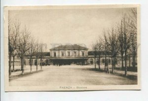 438819 ITALY FAENZA railroad station Vintage postcard
