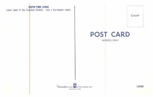 Postcard HOTEL SCENE Jasper Alberta AB AR4336