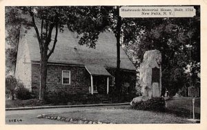 Hasbrouck Memorial House 1712 New Paltz, New York