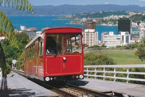 Wellington Cable Car at Kelburn Terminal - Wellington, New Zealand