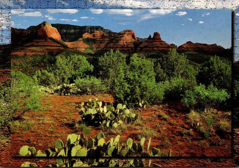 Arizona Red Rocks Of Milton Ridge Near Sedona