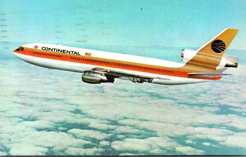 Continental Airlines DC-10 1977