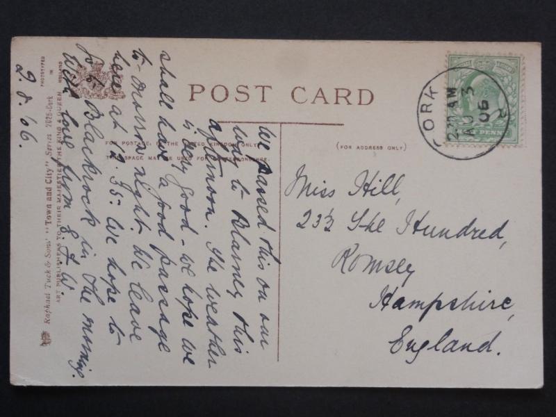 Ireland CORK The Court House c1906 Old Postcard by Raphael Tuck & Sons No.2025