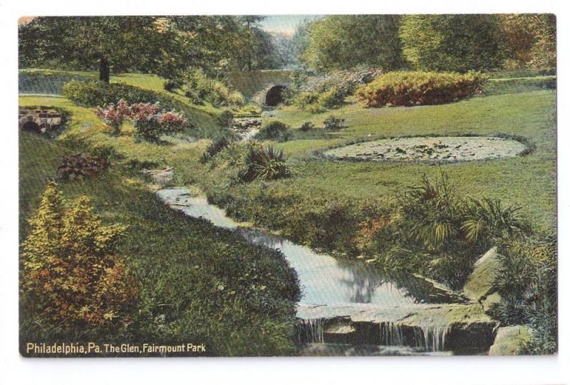 Philadelphia PA The Glen Fairmount Park Leighton ca 1910