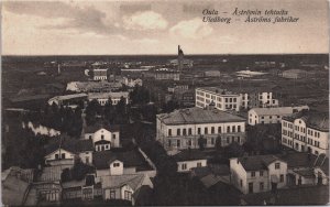 Finland Oulu Astromin Tehtaita, Uleaborg Vintage Postcard C129