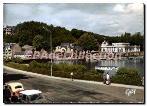 Modern Postcard Bagnoles de l'Orne Orne Lake and Casino