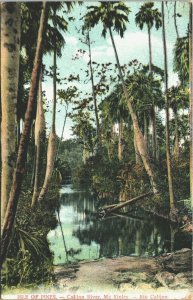 Jamaica Isle of Pines Calijon River Mckinley Rio Calijou Vintage Postcard 03.73