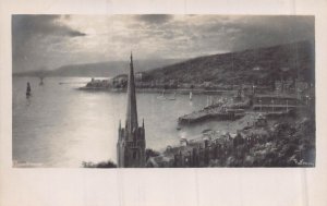 ROTHESAY BUTE SCOTLAND UK~VIEW FROM CHAPEL HILL~CHIC SERIES PHOTO POSTCARD