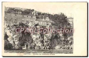 Old Postcard The Cave Du Chateau D'Eau