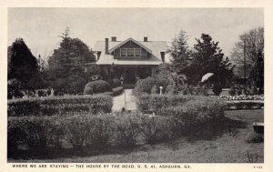 Postcard A House By The Side Of The Road Tourist Home in Ashburn, Georgia~129610