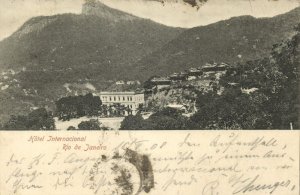 brazil, RIO DE JANEIRO, Hôtel Internacional, Hotel (1908) Postcard