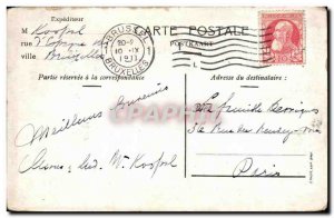 Old Postcard Brussels City Hotel