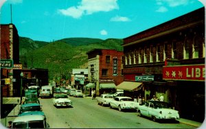 Kellogg ID Hub of Coeur d'Alene Mining Region Postcard unused (16705)