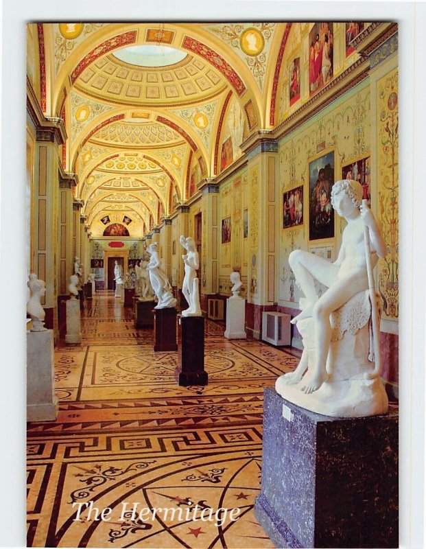 Postcard The Gallery of the History of Ancient Painting, The Hermitage, Russia