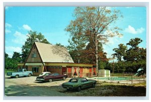 Vintage Terre Haute KOA Campground I70 Indiana Postcard P132E